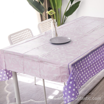 फैक्टरी नई डिजाइन peva tablecloth